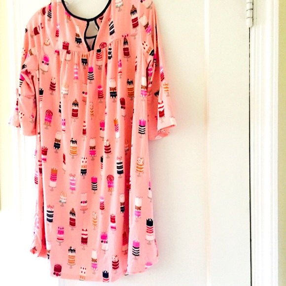 Kate Spade Festive Cake Print Night Gown - Picture 4 of 7
